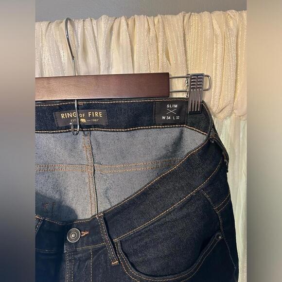 Ring of fire men’s jeans - Picture 5 of 5
